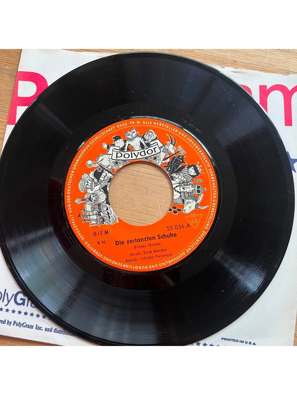 Bruder Grimm - Die Zertanzten Schuhe 45rpm VG+ R89